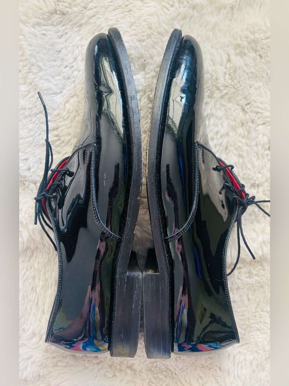 Allen Edmonds Spencer Classic Black Patent Leather Tuxedo Shoe Size: 11.5 - Picture 6 of 12